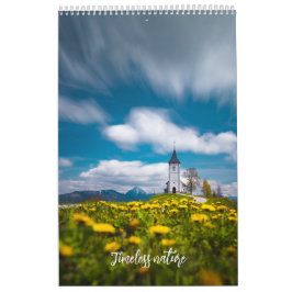 Tijdloze natuur landschapsfotokalender kalender