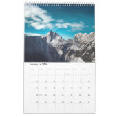 Tijdloze natuur landschapsfotokalender kalender (Jan 2026)