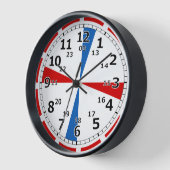 Tijdloze Nautische Elegantie Radio Room Klok (Hoek)