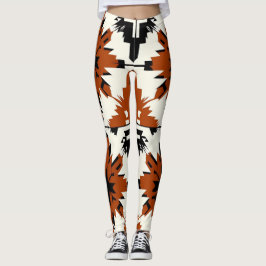 Tijdloze Navajo-geometrie Leggings