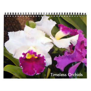 Tijdloze Orchids Agenda Kalender