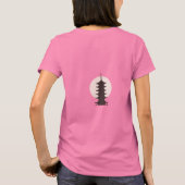 tijdloze pagode t-shirt (Achterkant)