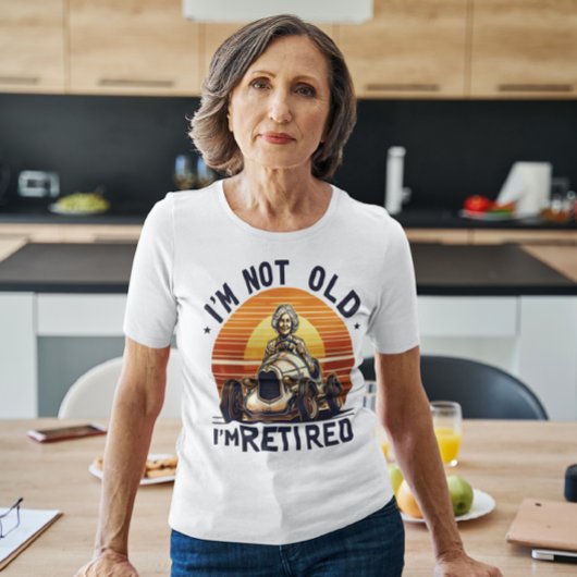 Tijdloze pensioenhouding t-shirt