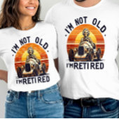 Tijdloze pensioenhouding t-shirt