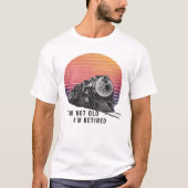 Tijdloze pensioenkleding t-shirt (Voorkant)