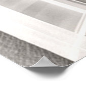 Tijdloze poster met portret van Pug-hond (Hoek)