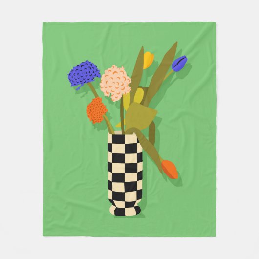 tijdloze pot fleece deken (Voorkant)