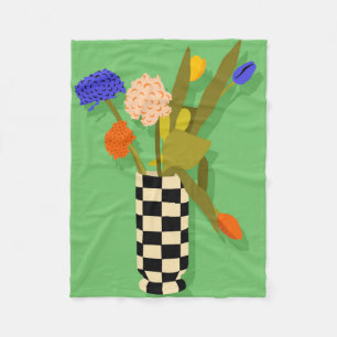 tijdloze pot fleece deken