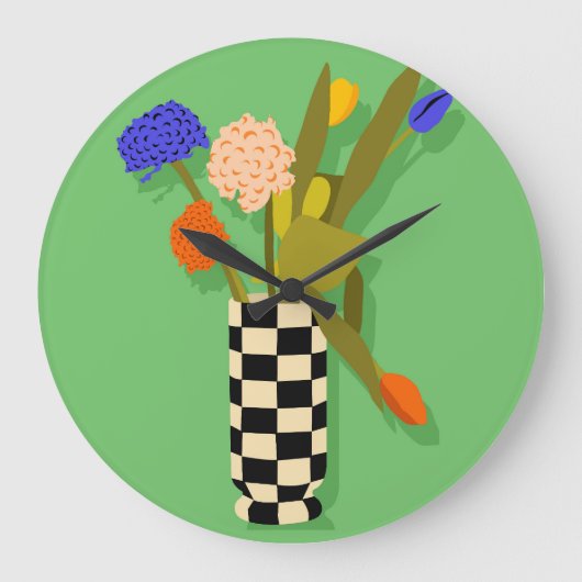 tijdloze pot grote klok (Voorkant)