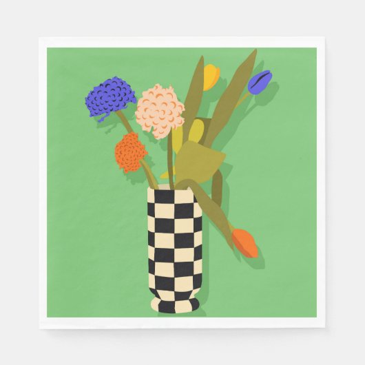 Tijdloze Pot Servet (Voorkant)