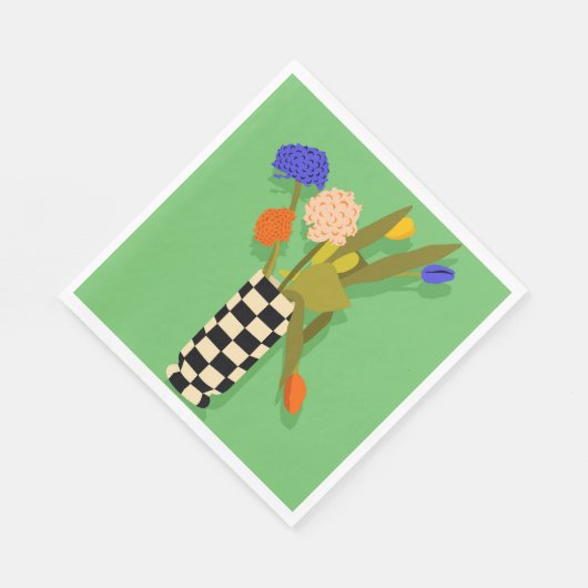 Tijdloze Pot Servet (Hoek)