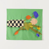 tijdloze pot wandkleed (Voorkant (horizontaal))