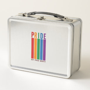 Tijdloze Pride Maand Regenboog Typografie Shirt On