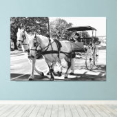 Tijdloze Reis Canvas Afdruk (Insitu (Houten vloer))