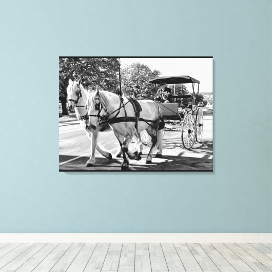 Tijdloze Reis Canvas Afdruk (Insitu (Houten vloer))