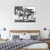 Tijdloze Reis Canvas Afdruk (Insitu (Slaapkamer))