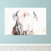 Tijdloze Reis Canvas Afdruk (Insitu (Houten vloer))