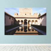 Tijdloze Reis Canvas Afdruk (Insitu (Houten vloer))