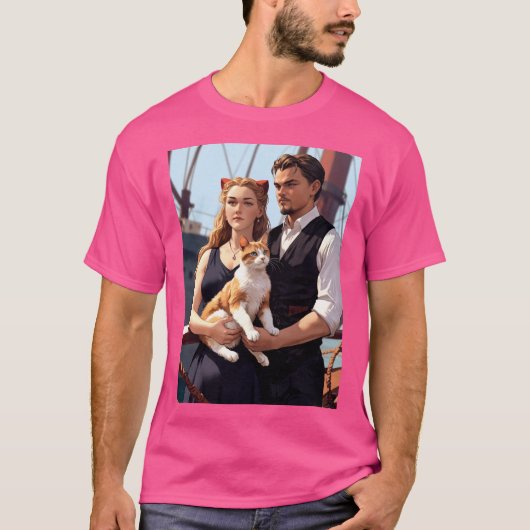 Tijdloze reis: liefde, loyaliteit en het open Zee T-shirt (Voorkant)