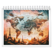 Tijdloze reisoffertes van bekende personen (Afbeel Kalender (Hoes)