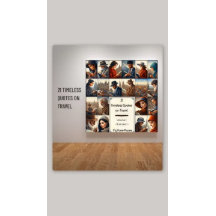 Tijdloze reisoffertes van bekende personen (Afbeel