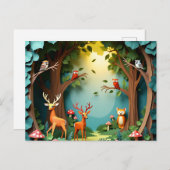 Tijdloze reizen:  Briefkaart Collectie (Voorkant / Achterkant)