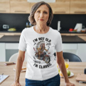 Tijdloze rit: ik ben niet oud, ik ben een klassiek t-shirt