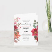 Tijdloze rode bloem (Voorkant)