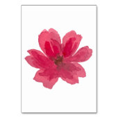 Tijdloze rode bruiloft kaart (Achterkant)