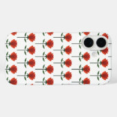 tijdloze rode roos Case-Mate iPhone case (Achterkant (horizontaal))