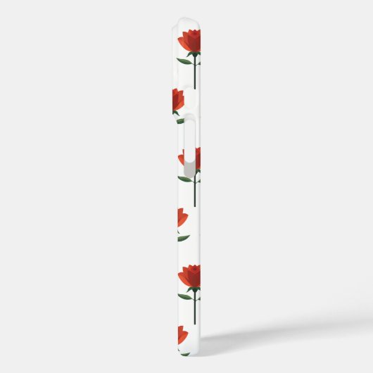 tijdloze rode roos Case-Mate iPhone case (Achterkant / Links)