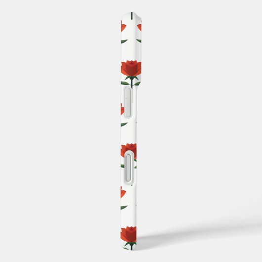 tijdloze rode roos Case-Mate iPhone case (Achterkant / Rechts)