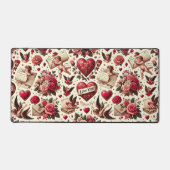 Tijdloze Romance: een klassiek Valentijnsdag patro Bureaumat (Voorkant)