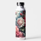 Tijdloze Roos Bloemige Charme Waterfles (Links)
