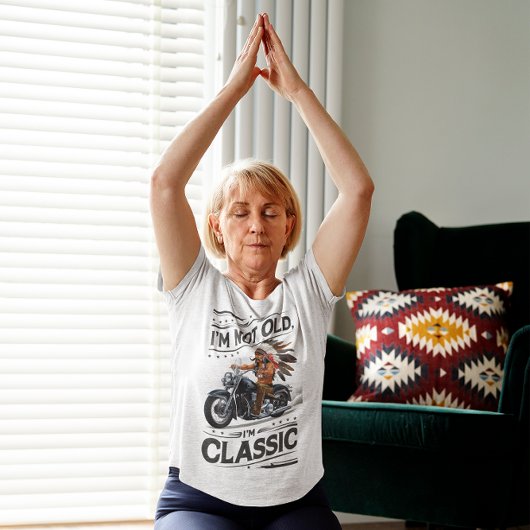 Tijdloze ruiter:  motorfiets T-shirt