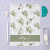 Tijdloze Salie Olijf Waterverf Naam Tissuepapier (Craft)