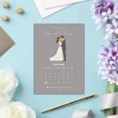 Tijdloze Save The Date Trouw Aankondiging  (Insitu (Huwelijk))