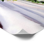 Tijdloze schoonheid, bruids cascading boeket 1, poster (Hoek)