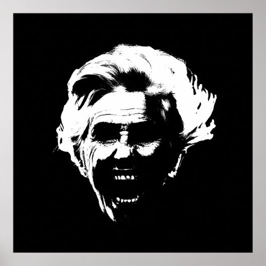 Tijdloze schreeuw poster (Voorkant)