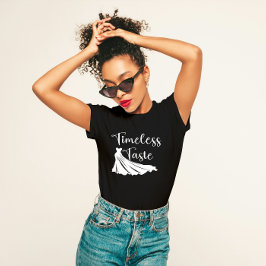 "Tijdloze smaak" Elegant T-shirt