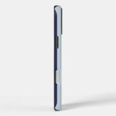 Tijdloze Strepen Navyblauw Case-Mate iPhone Case (Achterkant / Rechts)