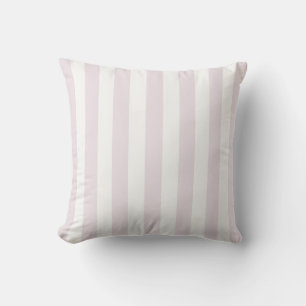 Tijdloze Strepen Pastel Roze Kussen