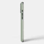 Tijdloze strepen Sage Green Case-Mate iPhone Case (Achterkant / Links)