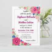 Tijdloze symboliek Foxglove in bruiloft viering Kaart (Staand voorkant)