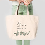 Tijdloze tak bruidsmeisje bruids partij Canvas tas<br><div class="desc">Dit prachtige ontwerp kan worden aangepast aan uw favoriete kleurencombinaties. Het is een geweldig cadeau! Vind stijlvolle kantoorbenodigdheden en geschenken in onze winkel: www.berryberrysweet.com.</div>