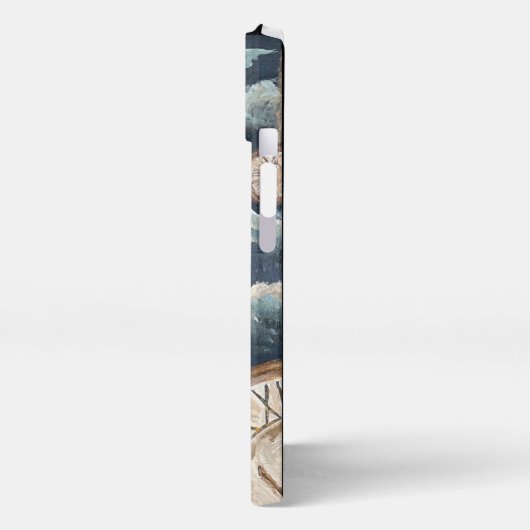 Tijdloze tekenreeksen iPhone hoesje (Linkerkant)