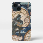 Tijdloze tekenreeksen iPhone hoesje (Achterkant)