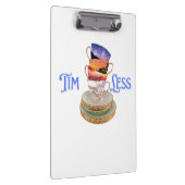 Tijdloze theemomenten – Surrealistische Natuur Cup Klembord (Rechts)