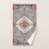 Tijdloze Threads: Erfgoed Boho Marokkaanse geometr Bad Handdoek (Handdoek)