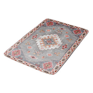 Tijdloze Threads: Erfgoed Boho Marokkaanse geometr Badmat